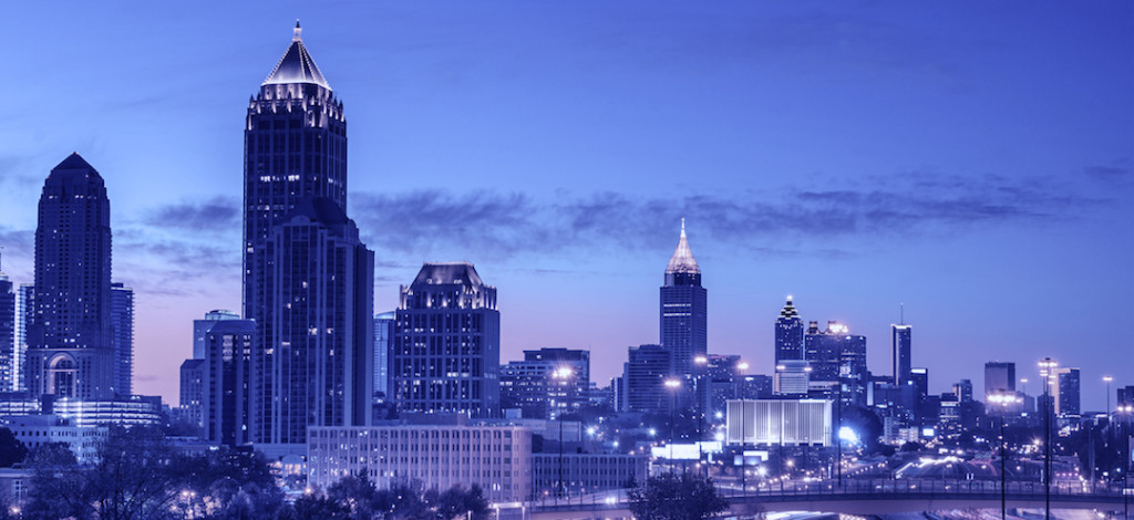 Atlanta, Georgia Skyline at Dawn